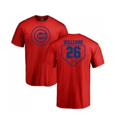 MLB Nike Chicago Cubs #26 Billy Williams Red RBI T-Shirt