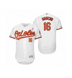 2019 Day Trey Mancini Baltimore Orioles #16 White Flex Base Home Jersey