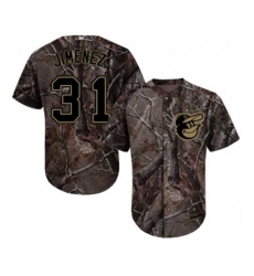 Baltimore Orioles #31 Ubaldo Jimenez Authentic Camo Realtree Collection Flex Base Baseball Jersey