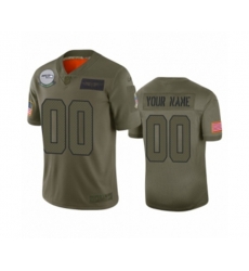 Seattle Seahawks Customized Camo 2019 Salute to Service Limited Jersey