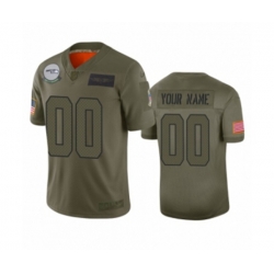 Seattle Seahawks Customized Camo 2019 Salute to Service Limited Jersey