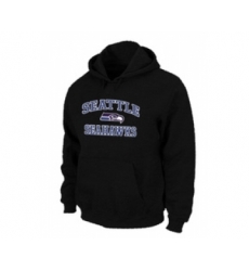 Seattle Seahawks Heart & Soul Pullover Hoodie Black