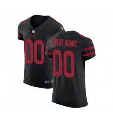 San Francisco 49ers Customized Black Alternate Vapor Untouchable Custom Elite Football Jersey