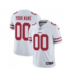 San Francisco 49ers Customized White Vapor Untouchable Limited Player Football Jersey