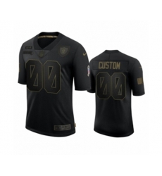 Las Vegas Raiders Custom Black 2020 Salute to Service Limited Jersey