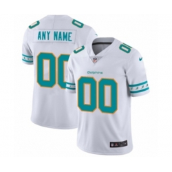 Miami Dolphins Customized White Team Logo Cool Edition Jersey