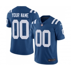 Indianapolis Colts Customized Royal Blue Team Color Vapor Untouchable Limited Player Football Jersey