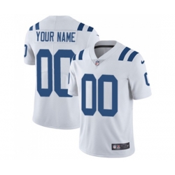 Indianapolis Colts Customized White Vapor Untouchable Limited Player Football Jersey