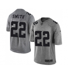 Minnesota Vikings #22 Harrison Smith Limited Gray Gridiron Football Jersey