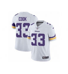 Minnesota Vikings #33 Dalvin Cook Vapor Untouchable Limited White NFL Jersey