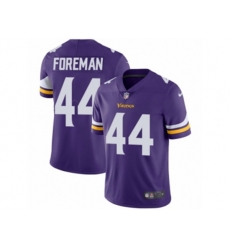 Minnesota Vikings #44 Chuck Foreman Vapor Untouchable Limited Purple Team Color NFL Jersey