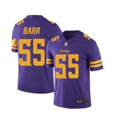 Minnesota Vikings #55 Anthony Barr Limited Purple Rush Vapor Untouchable Football Jersey