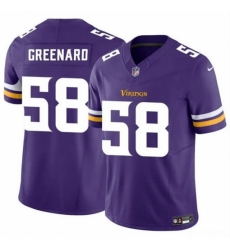 Minnesota Vikings 58 Jonathan Greenard Purple 2025 F U S E Vapor Untouchable Limited Stitched Jersey