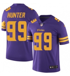 Minnesota Vikings #99 Danielle Hunter Limited Purple Rush Vapor Untouchable NFL Jersey