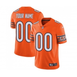 Chicago Bears Customized Orange Alternate Vapor Untouchable Custom Limited Football Jersey