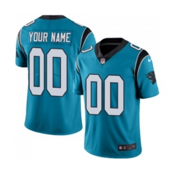 Carolina Panthers Customized Blue Alternate Vapor Untouchable Limited Player Football Jersey