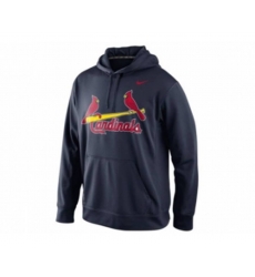 St.Louis Cardinals Nike KO Wordmark Performance Navy MLB Hoodie