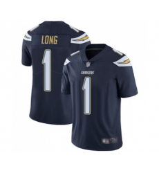 Los Angeles Chargers #1 Ty Long Navy Blue Team Color Vapor Untouchable Limited Player Football Jersey