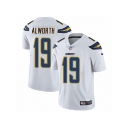 Los Angeles Chargers #19 Lance Alworth Vapor Untouchable Limited White NFL Jersey