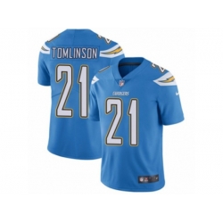 Los Angeles Chargers #21 LaDainian Tomlinson Vapor Untouchable Limited Electric Blue Alternate NFL Jersey