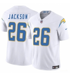 Los Angeles Chargers #26 Donte Jackson White 2025 F.U.S.E. Vapor Limited Football Stitched Jersey