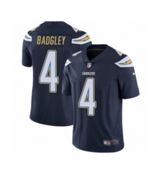 Los Angeles Chargers #4 Michael Badgley Navy Blue Team Color Vapor Untouchable Limited Player NFL Jersey