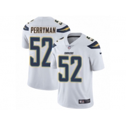 Los Angeles Chargers #52 Denzel Perryman Vapor Untouchable Limited White NFL Jersey