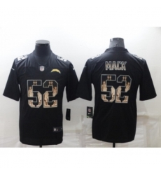 Los Angeles Chargers #52 Khalil Mack Black Statue Of Liberty Limited Stitched Jersey