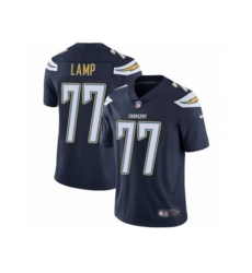 Los Angeles Chargers #77 Forrest Lamp Vapor Untouchable Limited Navy Blue Team Color NFL Jersey