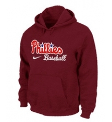 Philadelphia Phillies Pullover Hoodie RED