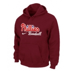 Philadelphia Phillies Pullover Hoodie RED
