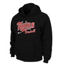 Minnesota Twins Pullover Hoodie Black