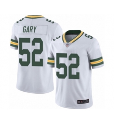 Green Bay Packers #52 Rashan Gary White Vapor Untouchable Limited Player Football Jersey