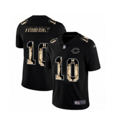 Chicago Bears #10 Mitchell Trubisky Limited Black Statue of Liberty Football Jersey