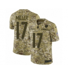 Chicago Bears #17 Anthony Miller Limited Camo 2018 Salute to Service NFL Jersey