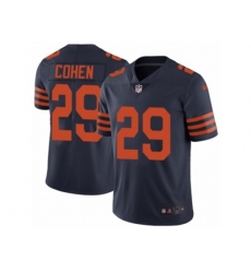 Chicago Bears #29 Tarik Cohen Vapor Untouchable Limited Navy Blue 1940s Throwback Alternate NFL Jersey
