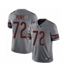 Chicago Bears #72 William Perry Limited Silver Inverted Legend Football Jersey