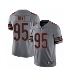 Chicago Bears #95 Richard Dent Limited Silver Inverted Legend Football Jersey