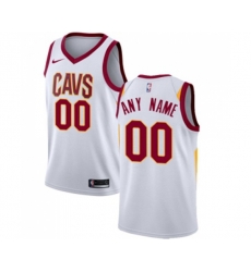 Cleveland Cavaliers Customized Swingman White Home Basketball Jersey - Association Edition