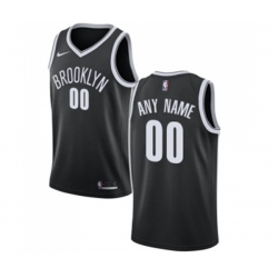 Brooklyn Nets Customized Swingman Black Road Basketball Jersey - Icon Edition