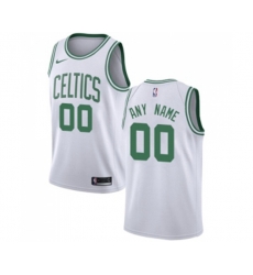 Boston Celtics Customized Authentic White Basketball Jersey - Association Edition