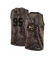Atlanta Hawks #95 DeAndre Bembry Swingman Camo Realtree Collection NBA Jersey