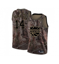 Sacramento Kings #14 Oscar Robertson Swingman Camo Realtree Collection Basketball Jersey