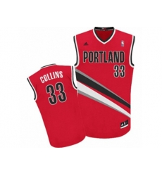 Portland Trail Blazers #33 Zach Collins Swingman Red Alternate NBA Jersey