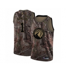 Minnesota Timberwolves #1 Noah Vonleh Swingman Camo Realtree Collection Basketball Jersey
