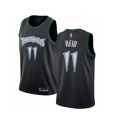 Minnesota Timberwolves #11 Naz Reid Swingman Black Hardwood Classics Jersey