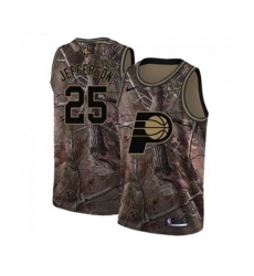Indiana Pacers #25 Al Jefferson Swingman Camo Realtree Collection NBA Jersey
