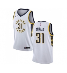 Indiana Pacers #31 Reggie Miller Swingman White Basketball Jersey - Association Edition