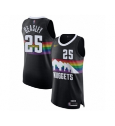 Denver Nuggets #25 Malik Beasley Authentic Black Basketball Jersey - 2019-20 City Edition