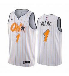 Nike Magic #1 Jonathan Isaac White NBA Swingman 2020-21 City Edition Jersey
